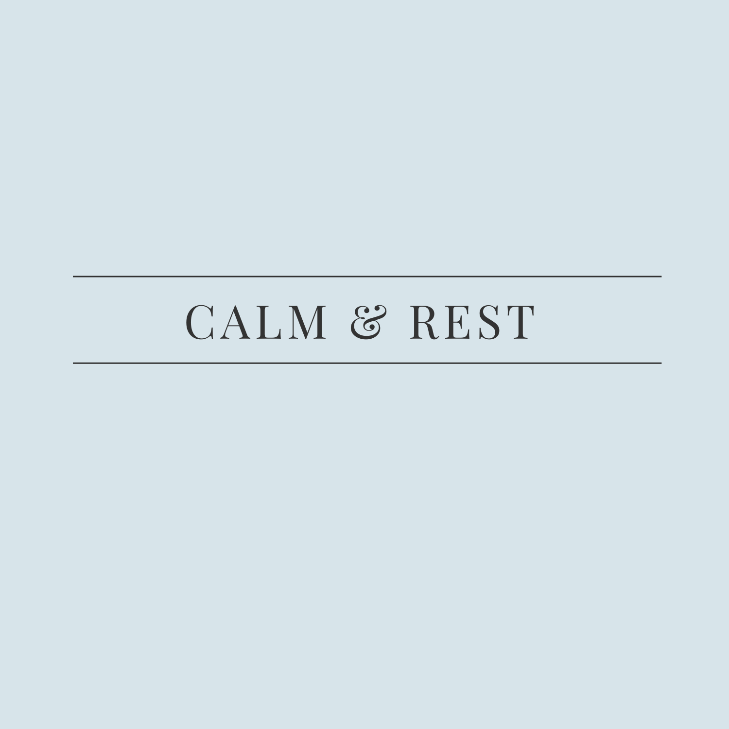 THE CALM & REST BUNDLE - (Find Calm + Restore Rest)