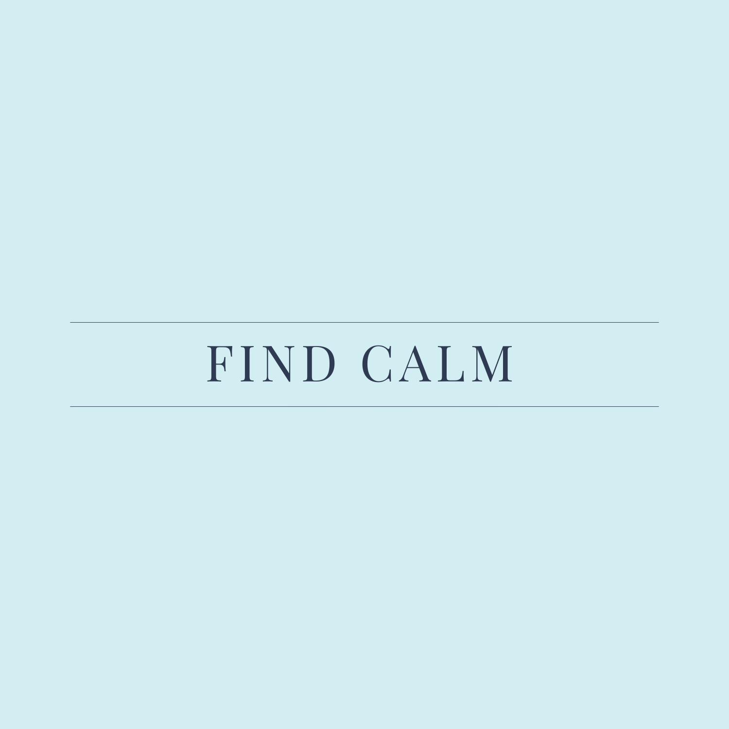 FIND CALM